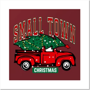 Small Town Christmas Posters and Art